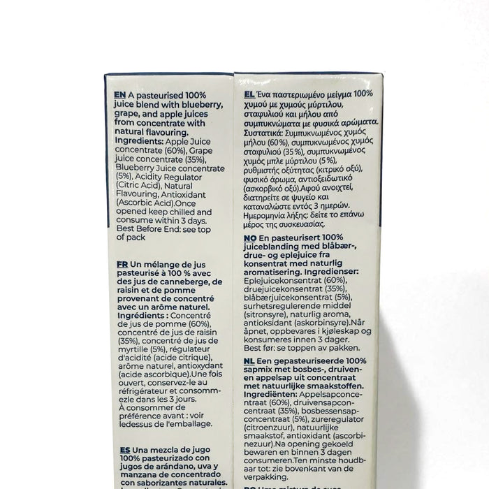The Berry Company No Sugar Added Blueberry Juice 1L