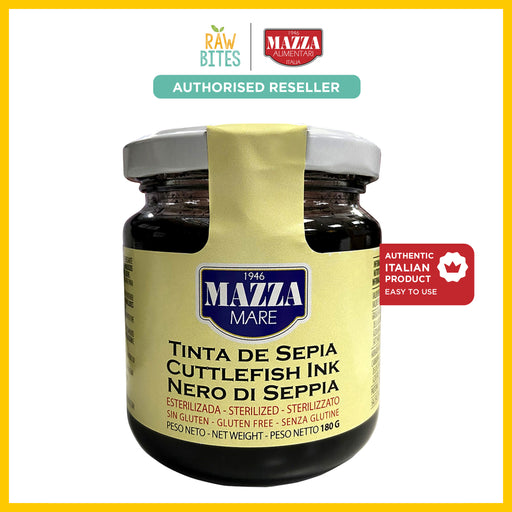 Mazza Cuttlefish Ink 180g (Authentic Italian Product)