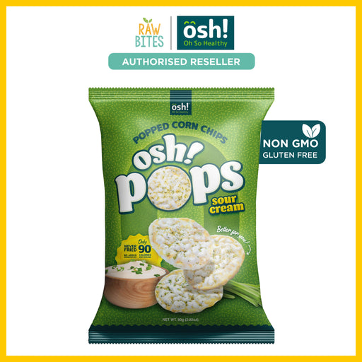 Oh So Healthy! Pops Sour Cream 80g (Gluten Free, Halal)