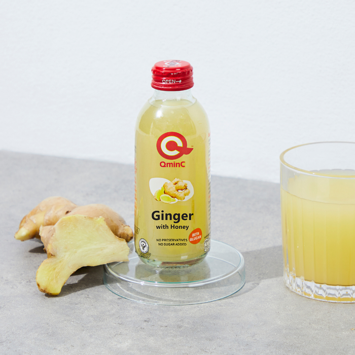 Qminc Ginger with Honey & Beta Glucan Drink 150ml
