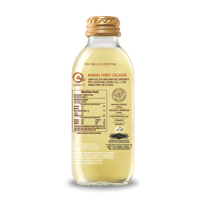 Qminc Manuka Honey with Collagen Drink 150ml (No. 1 Herbal Functional Beverage in Thailand)