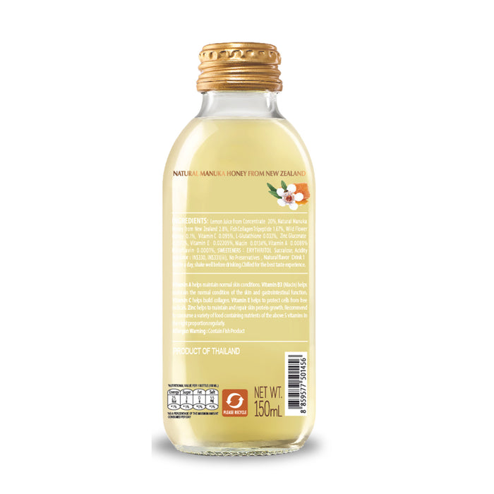 Qminc Manuka Honey with Collagen Drink 150ml (No. 1 Herbal Functional Beverage in Thailand)