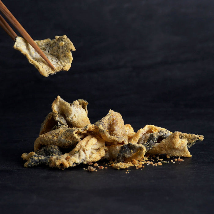 Golden Duck Gourmet Salted Egg Fish Skin Crunchy Crisps 105g