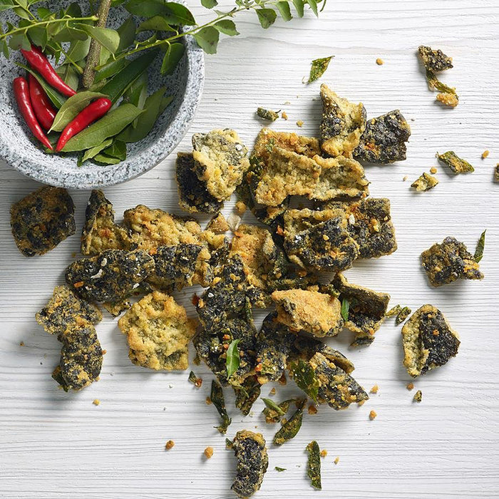 Golden Duck Gourmet Salted Egg Fish Skin Crunchy Crisps 105g