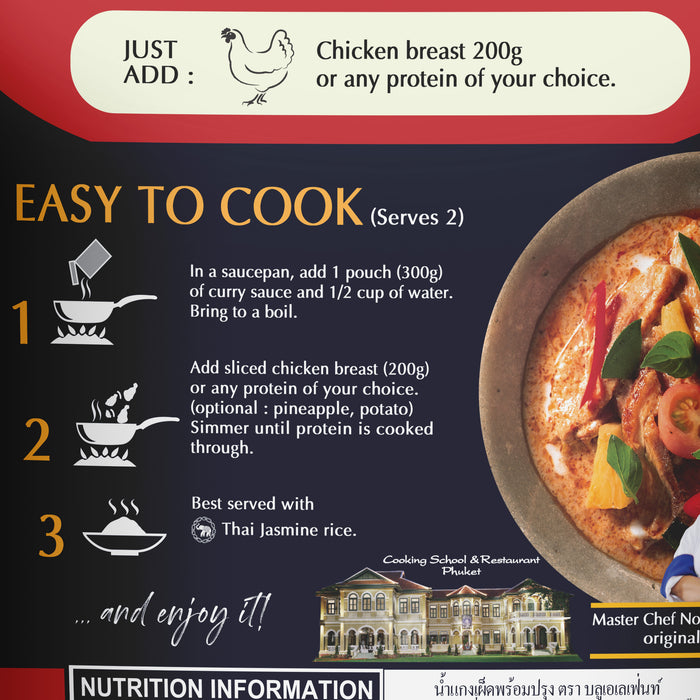 Blue Elephant Red Curry Sauce 300g