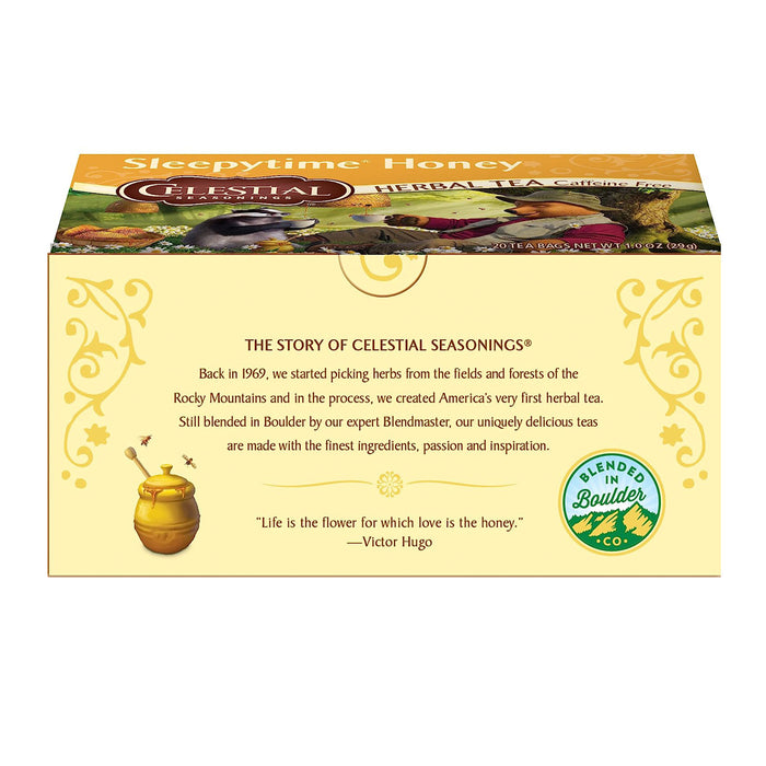 Celestial Seasonings Sleepytime Honey Herbal Tea (20 bags)