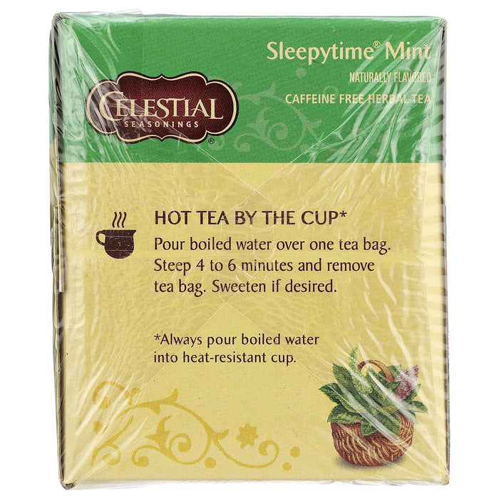 Celestial Seasonings Sleepytime Mint Herbal Tea (20 bags)