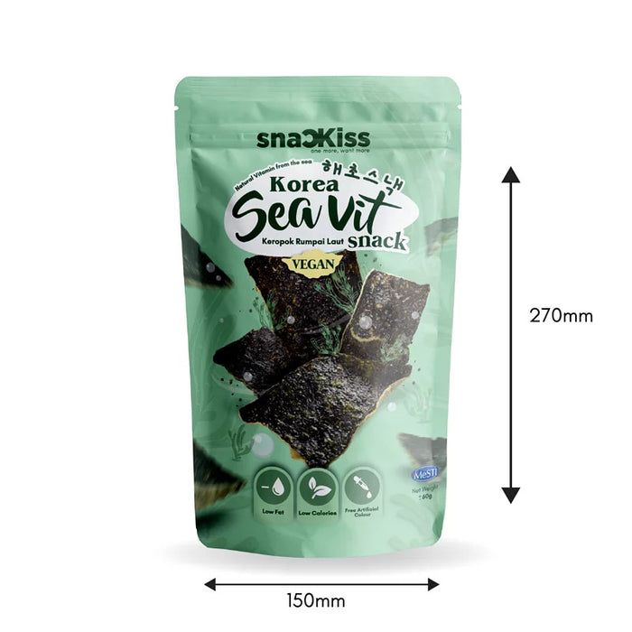 Snackiss Original Seaweed Snack 50g