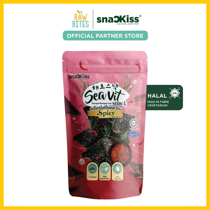 Snackiss Spicy Seaweed Snack 50