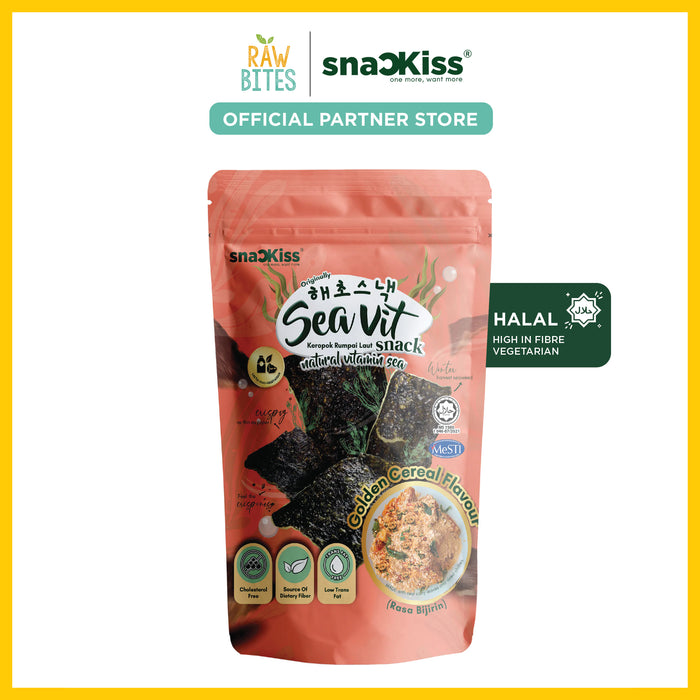 Snackiss Golden Cereal Seaweed Snack 50g