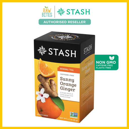 Stash Sunny Orange Ginger Herbal Tea 36g/18 bags