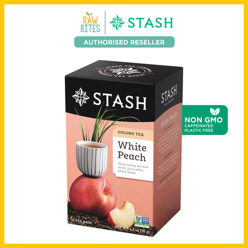 Stash White Peach Wuyi Oolong Tea 35g/18 bags 