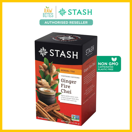 Stash Ginger Fire Chai Herbal Tea 36g/18 bags 