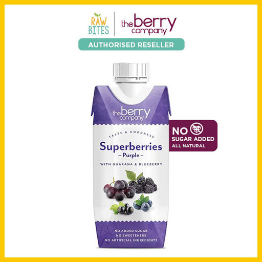 The Berry Company No Sugar Added Superberries Purple 330ml
