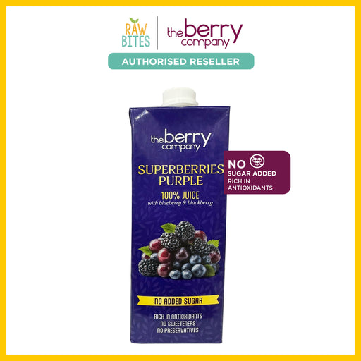The Berry Company No Sugar Added Superberries Purple Juice 1L 
