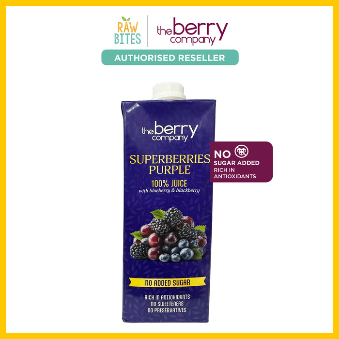 The Berry Company No Sugar Added Superberries Purple Juice 1L 