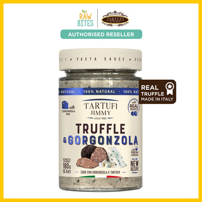 Tartufi Jimmy Truffle & Gorgonzola Cheese Sauce 180g (No Preservatives)