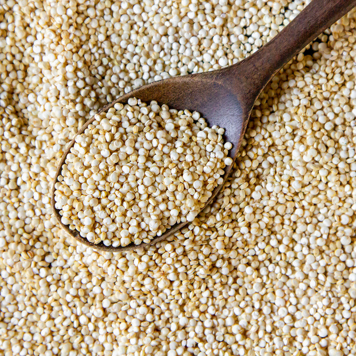 Raw Bites White Quinoa 1kg (Gluten Free, High Fiber)