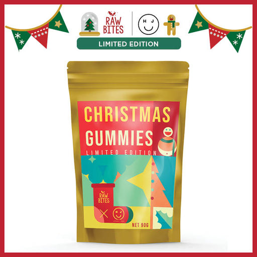 Raw Bites x Honest Junk Christmas Gummies 90g (Limited Edition)