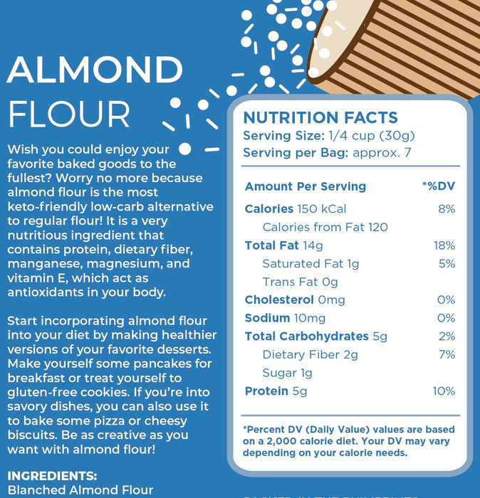 Raw Bites Almond Flour 200g
