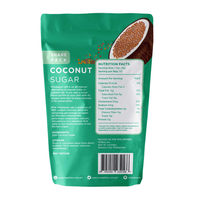 Raw Bites Coconut Sugar 200g (Low GI)
