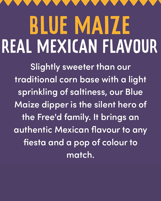 Mister Freed Tortilla Chips Blue Maize 135g (Gluten free)