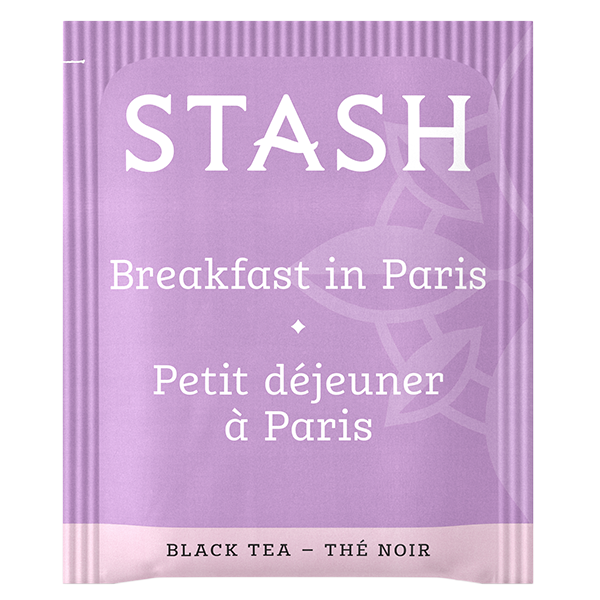 Stash Breakfast in Paris Black Tea 36g/18 bags (Caffeinated, Sugar Free)