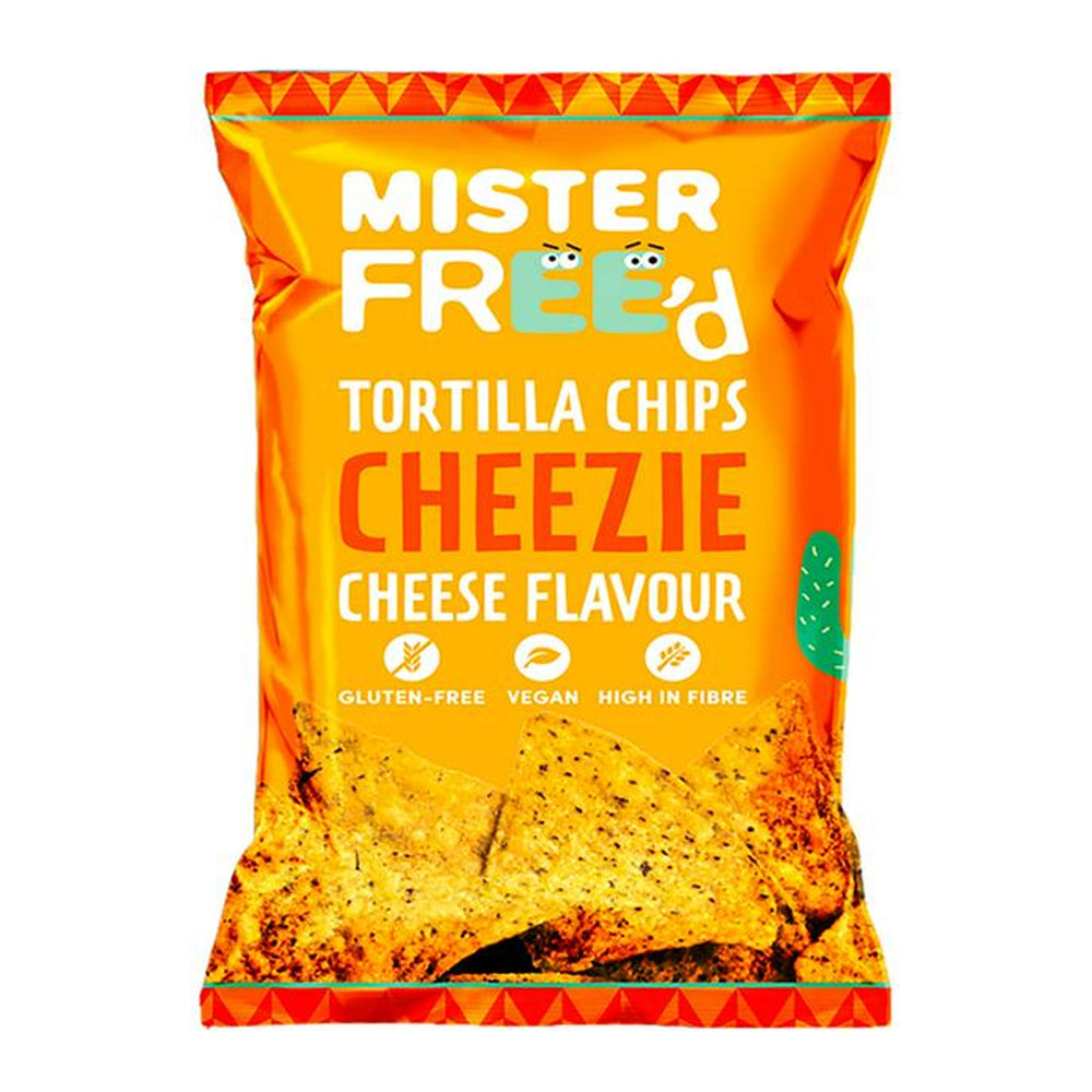 Mister Freed Tortilla Chips Vegan Cheese 135g