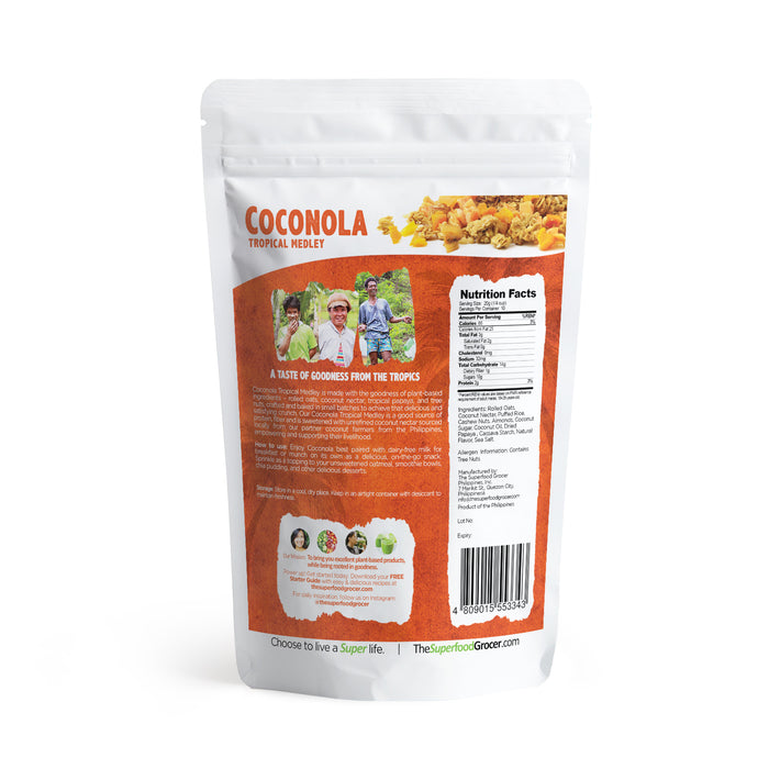 The Superfood Grocer Coconola Tropical Medley Granola Clusters 200g