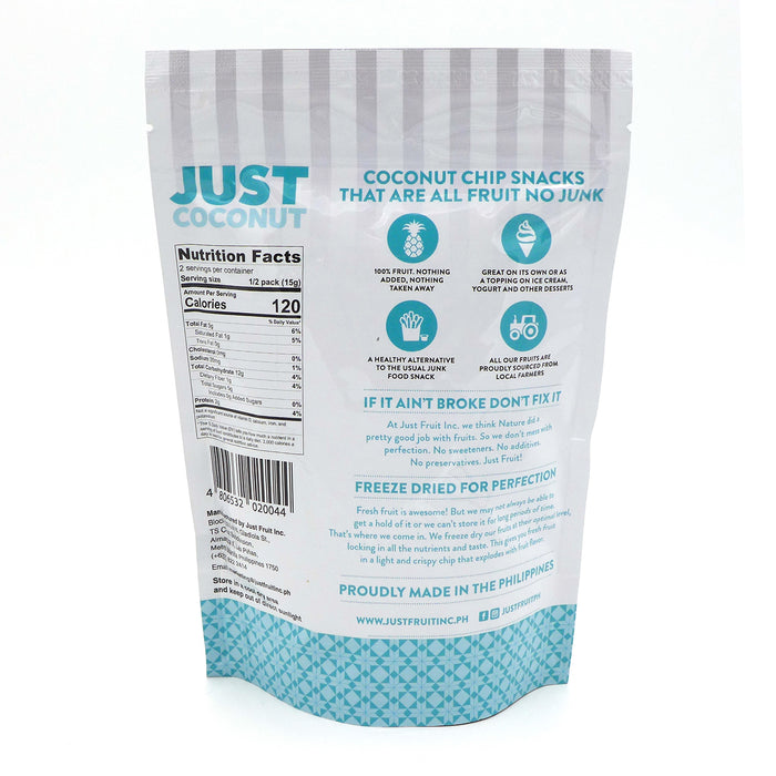 Just Fruit Freeze Dried Coconut 30g