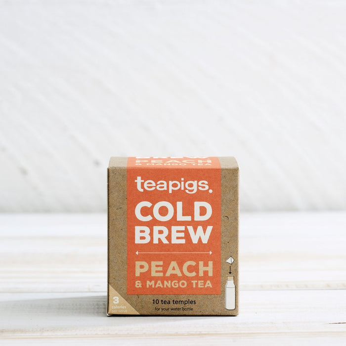 Teapigs Cold Brew Peach & Mango Tea (10 tea temples)