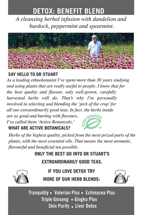 Dr Stuart's Organic Detox Tea (15 bags / 26g)