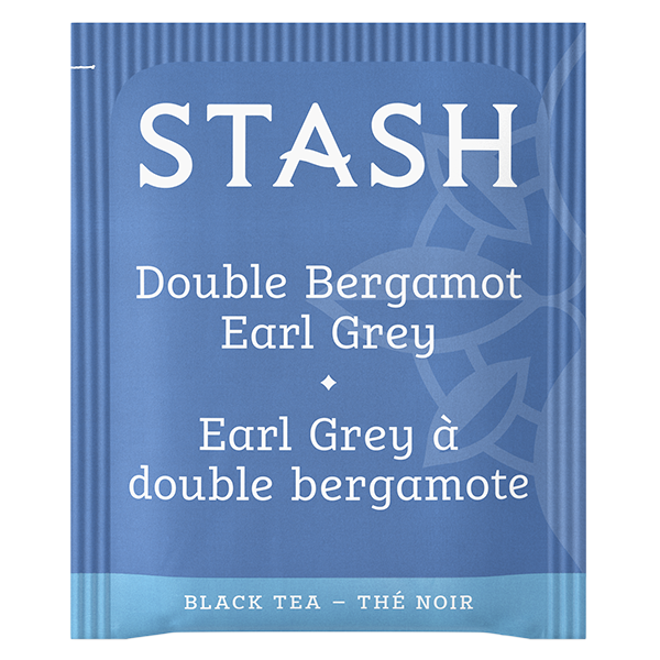 Stash Double Bergamot Earl Grey Black Tea 33g/18 bags (Caffeinated, Sugar Free, Non GMO)