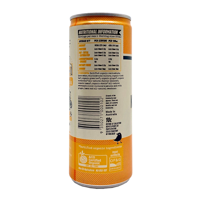 Remedy Kombucha Ginger Lemon 330ml