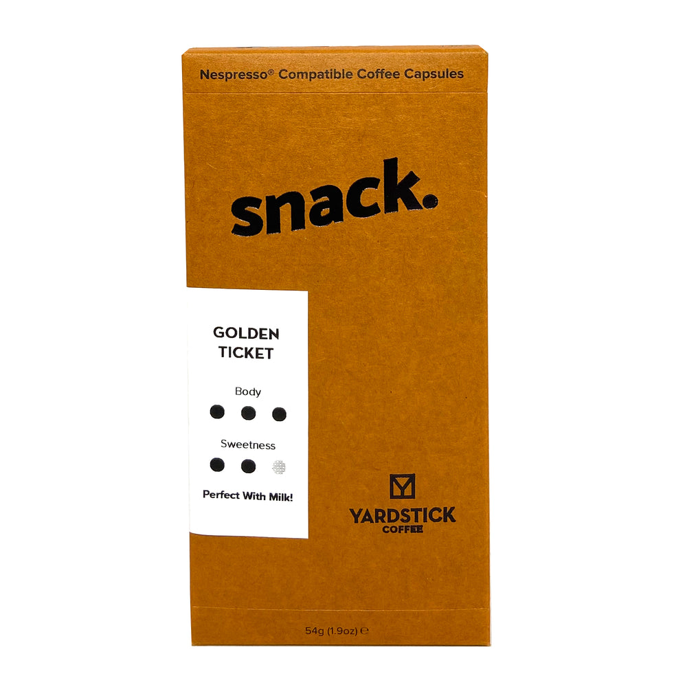 Yardstick Coffee Golden Ticket Nespresso Capsules (10 pods)
