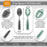 GOOtensil Self-feeding Pre-spoons (Set of 2) - Grey & Green