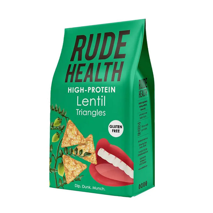 Rude Health High Protein Lentil Triangles 70g