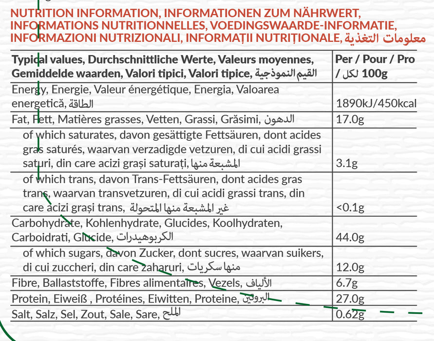 Lizi's Granola High Protein 350g (GL Tested, High Fiber, Vegan) — Raw Bites