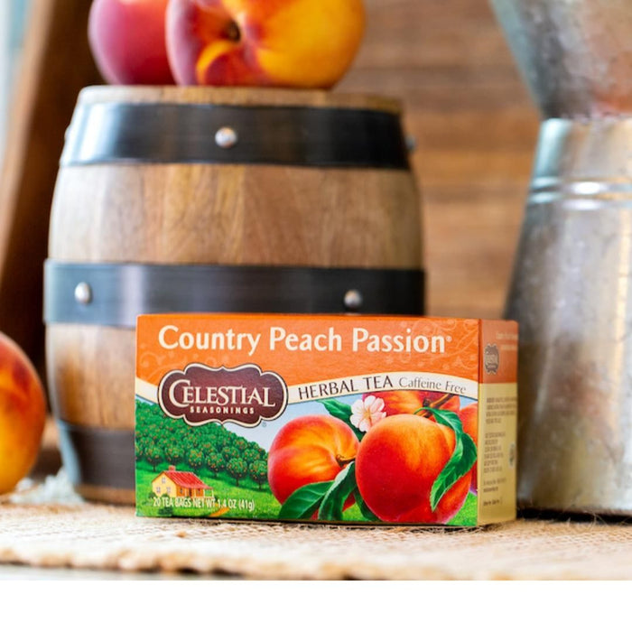 Celestial Seasonings Country Peach Passion Herbal Tea (20 bags)
