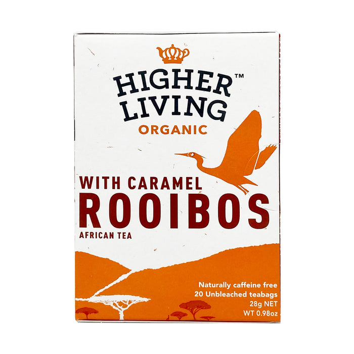 Higher Living Organic Rooibos Caramel Tea (20 bags / 28g)