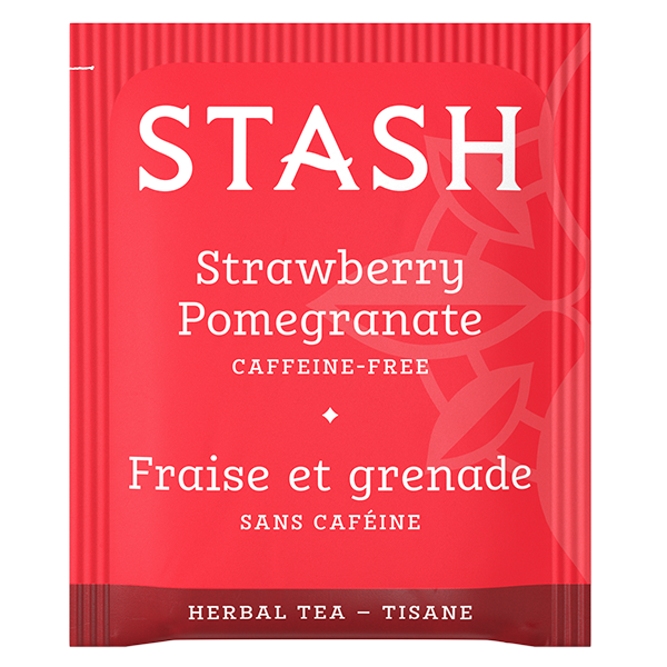 Stash Strawberry Pomegranate Herbal Tea 32g/18 bags (Caffeine Free, Sugar Free, Non GMO)