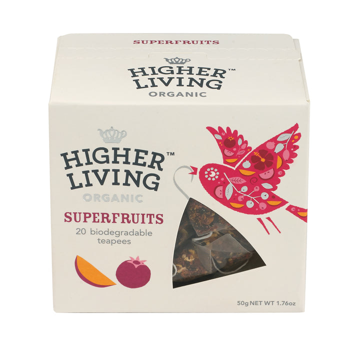 Higher Living Organic Superfruits (20 teapee bags / 50g)