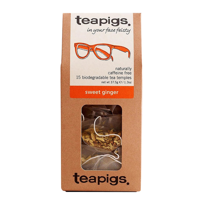 Teapigs Sweet Ginger Tea (15 tea temples)